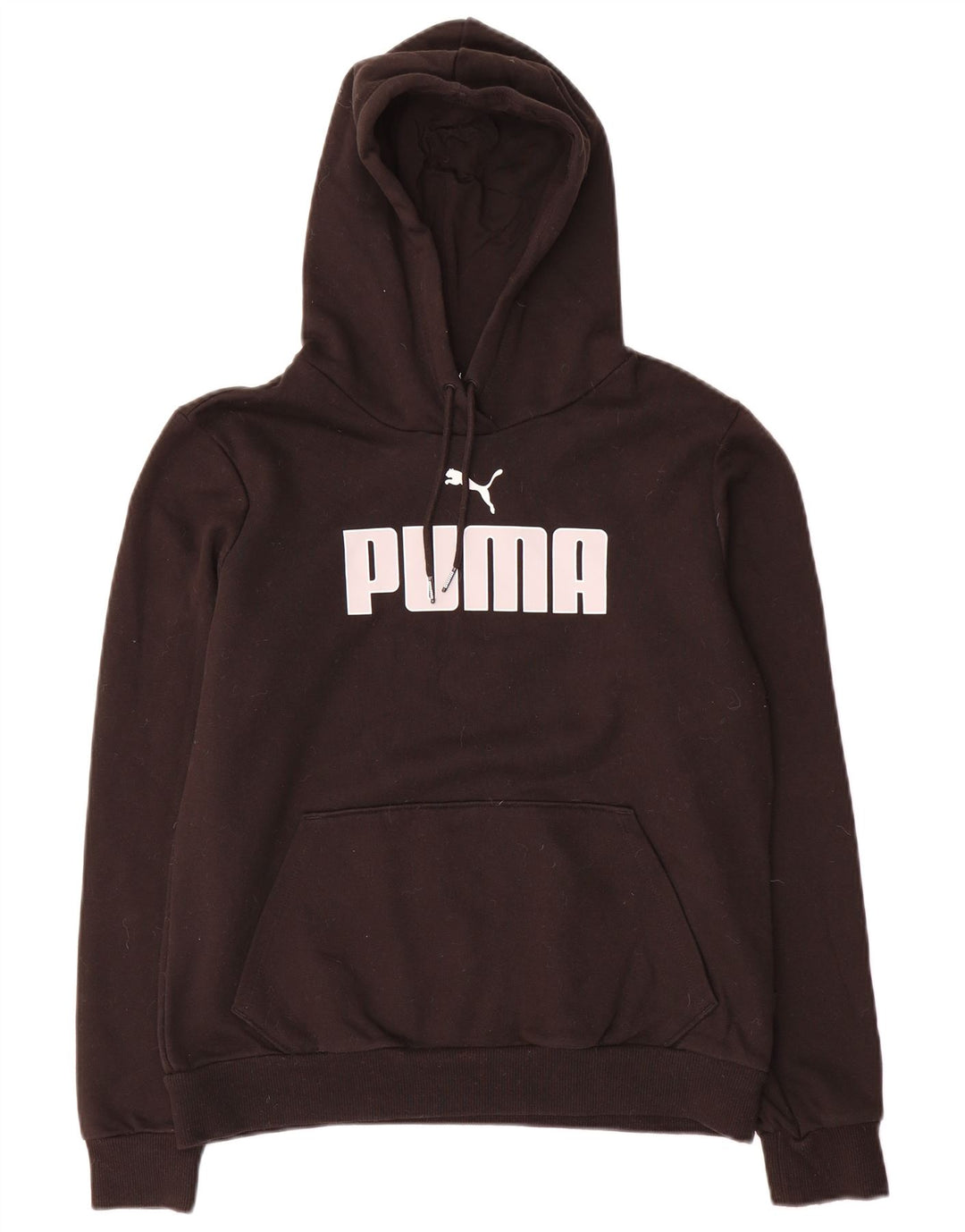 Puma ženska majica s kapuljačom s kapuljačom UK 14 srednje crna