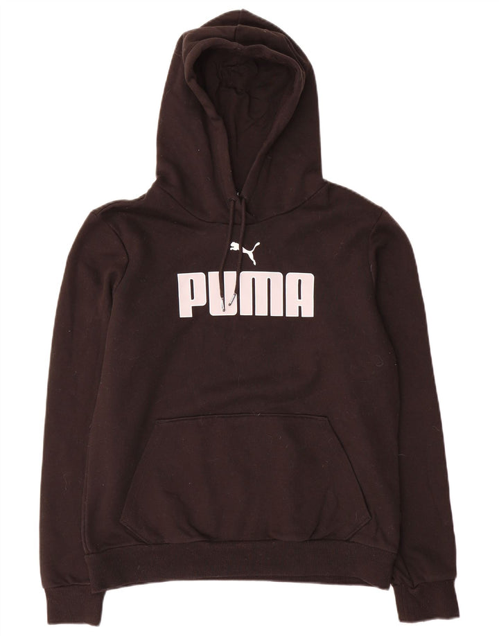 Puma ženska majica s kapuljačom s kapuljačom UK 14 srednje crna