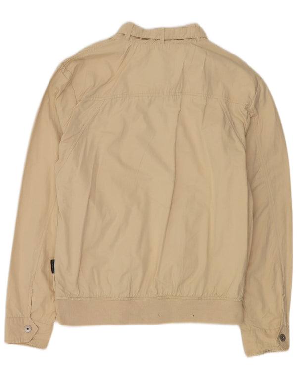 Sergio Tacchini muška bomber jakna UK 40 Large Beige Cotton