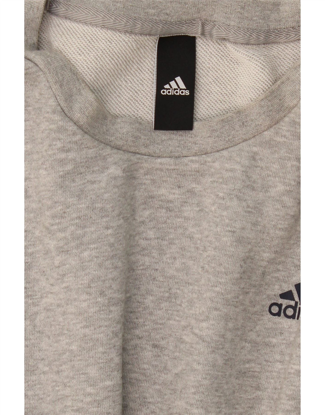 ADIDAS Mens Sweatshirt Jumper Medium Grey Vintage Adidas and Second-Hand Adidas from Messina Hembry 