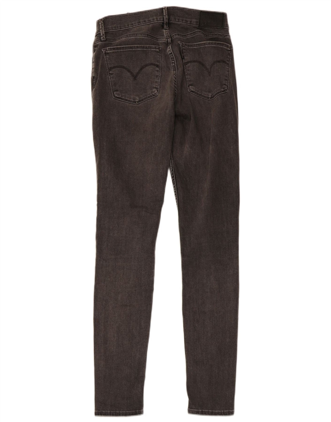 LEVI'S ženske 710 super uske traperice W26 L29 sivi pamuk