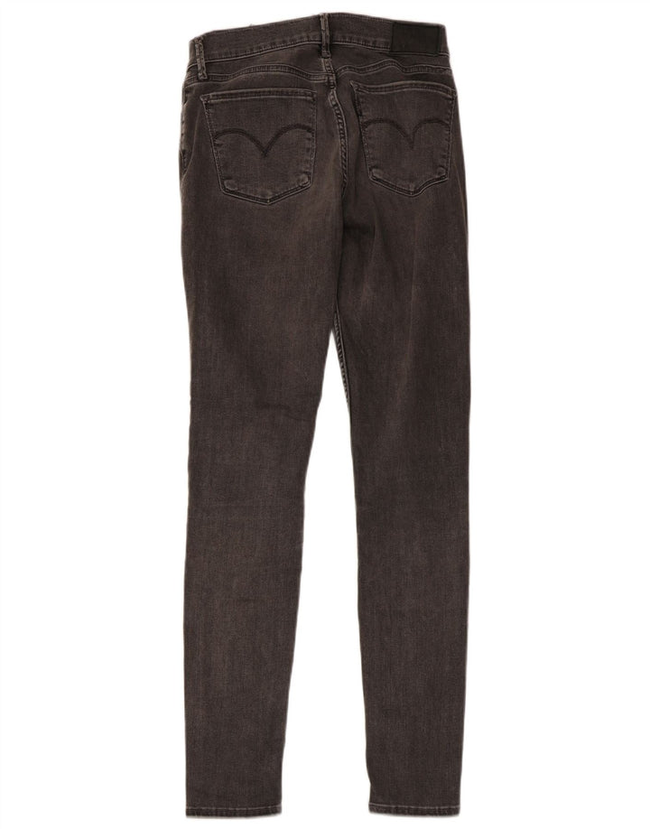 LEVI'S ženske 710 super uske traperice W26 L29 sivi pamuk