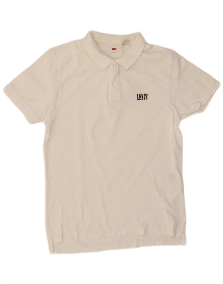 Levi's muška polo majica Srednje bijeli pamuk