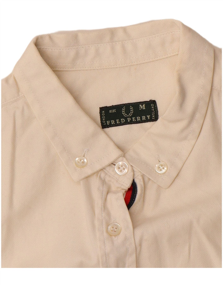Fred Perry Ženska košulja UK 12 Srednje bijela