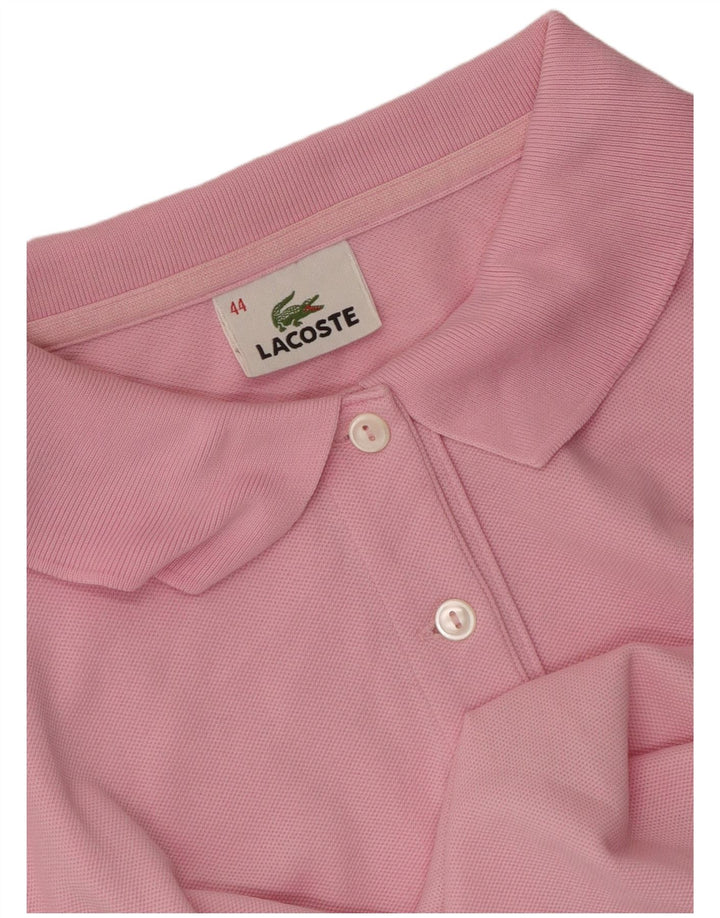Lacoste ženska polo majica veličina 44 velika ružičasta