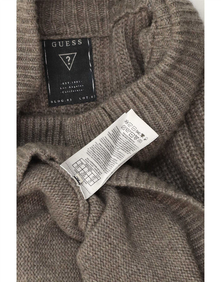 Guess muški kardigan pulover XL siva vunena