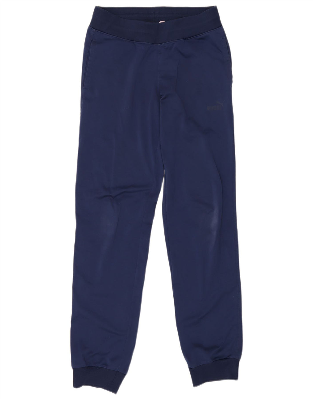 PUMA Ženska trenirka Hlače Joggers UK 10 Mali tamnoplavi poliester