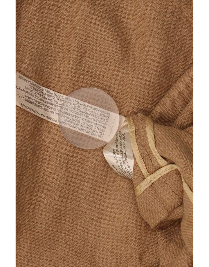 Massimo Dutti Ženska jakna s otvorenim sakoom 3/4 rukava UK 16 Large Brown Lane
