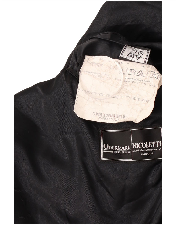 Odermark muški kaput IT 56 3XL crni kašmir