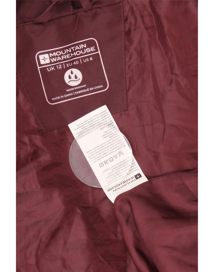 Mountain Warehouse ženska kišna jakna s kapuljačom UK 12 Srednja bordo