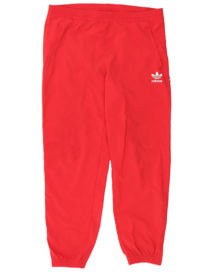Adidas muška trenirka hlače Joggers veliki crveni poliester