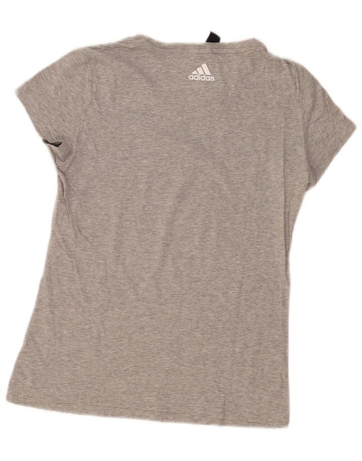 Adidas majica kratkih rukava s grafičkim motivima UK 12 srednje siva