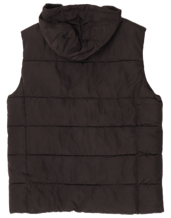 Superdry muška podstavljena jakna s kapuljačom UK 42 XL crni poliester
