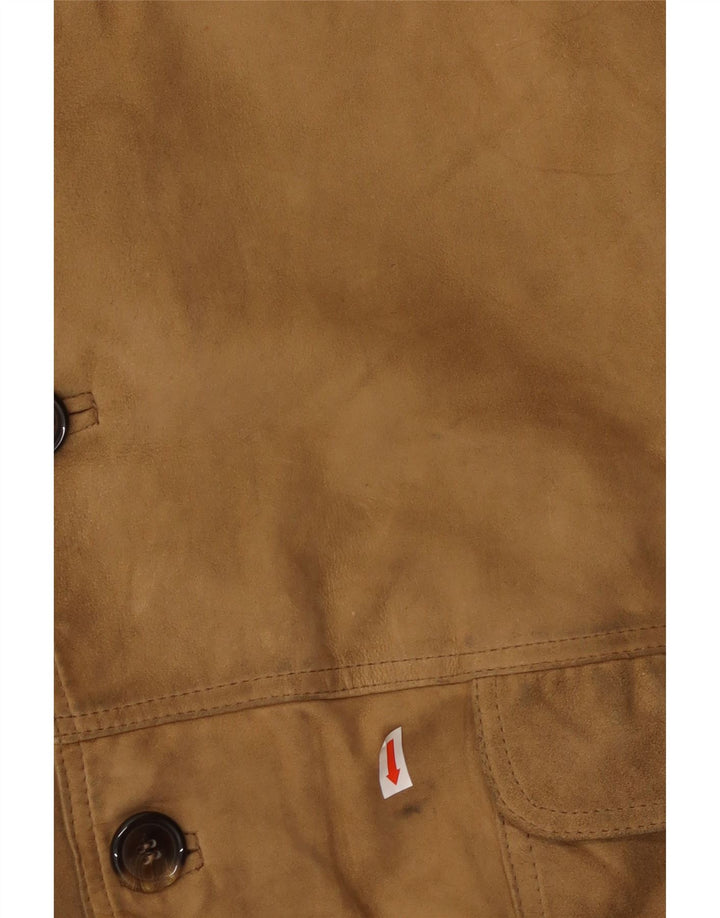 VINTAGE muška bomber jakna od brušene kože IT 50 Large Brown