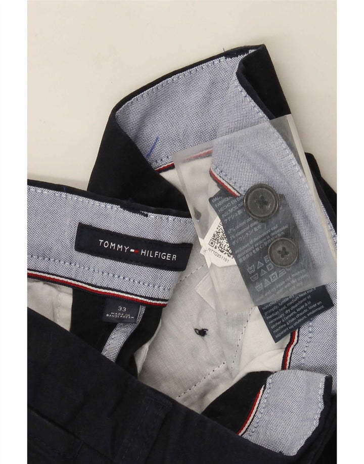Tommy Hilfiger muške chino kratke hlače W33 srednje tamnoplavi pamuk