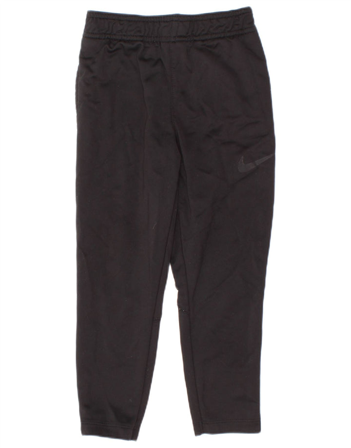 Nike Boys Dri Fit Trenirke Hlače 3-4 godine XS crni poliester