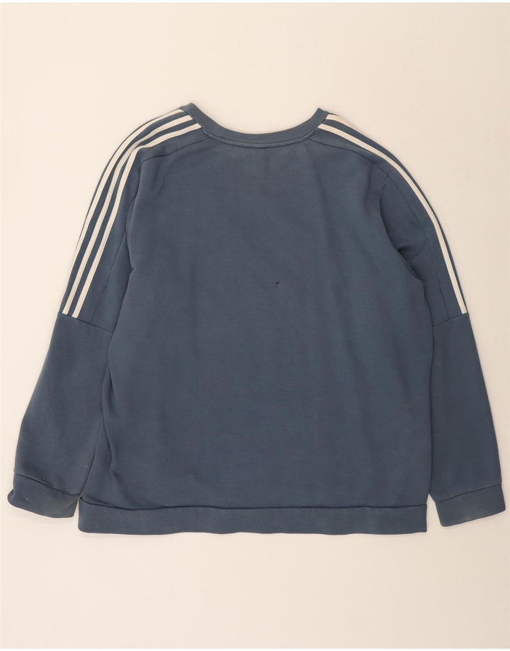 Adidas muški džemper 2XL plavi pamuk