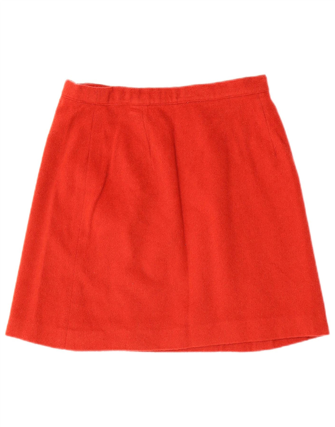 Vintage ženska mini suknja s omotom W26 Mala kestenjasta