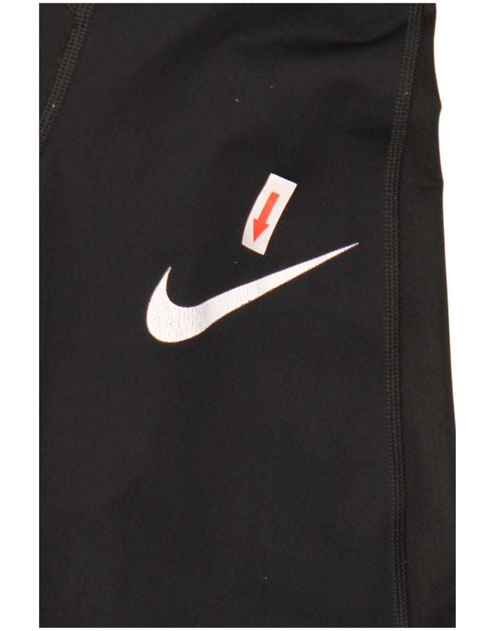 Nike muške Dri Fit grafičke tajice male crne