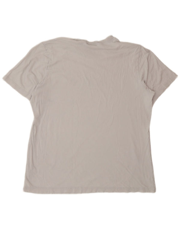 ADIDAS muška majica kratkih rukava s grafičkim motivima XL bijeli pamuk