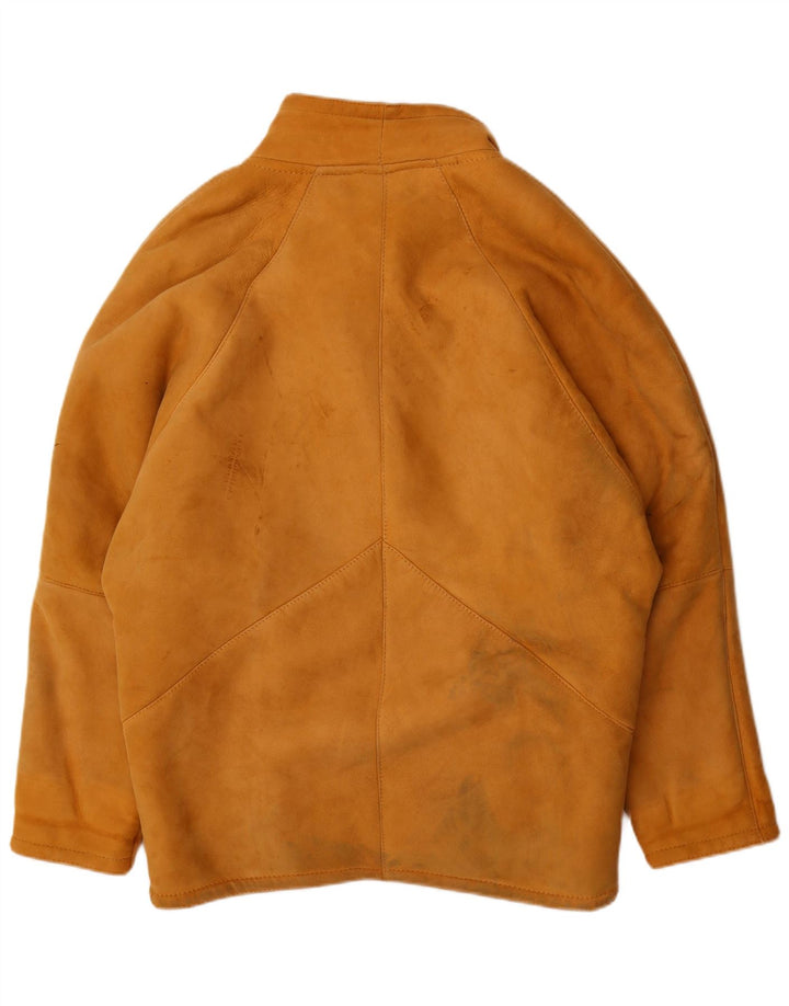 Vintage ženska prevelika jakna od šišmiša IT 42 Srednje smeđe šištre