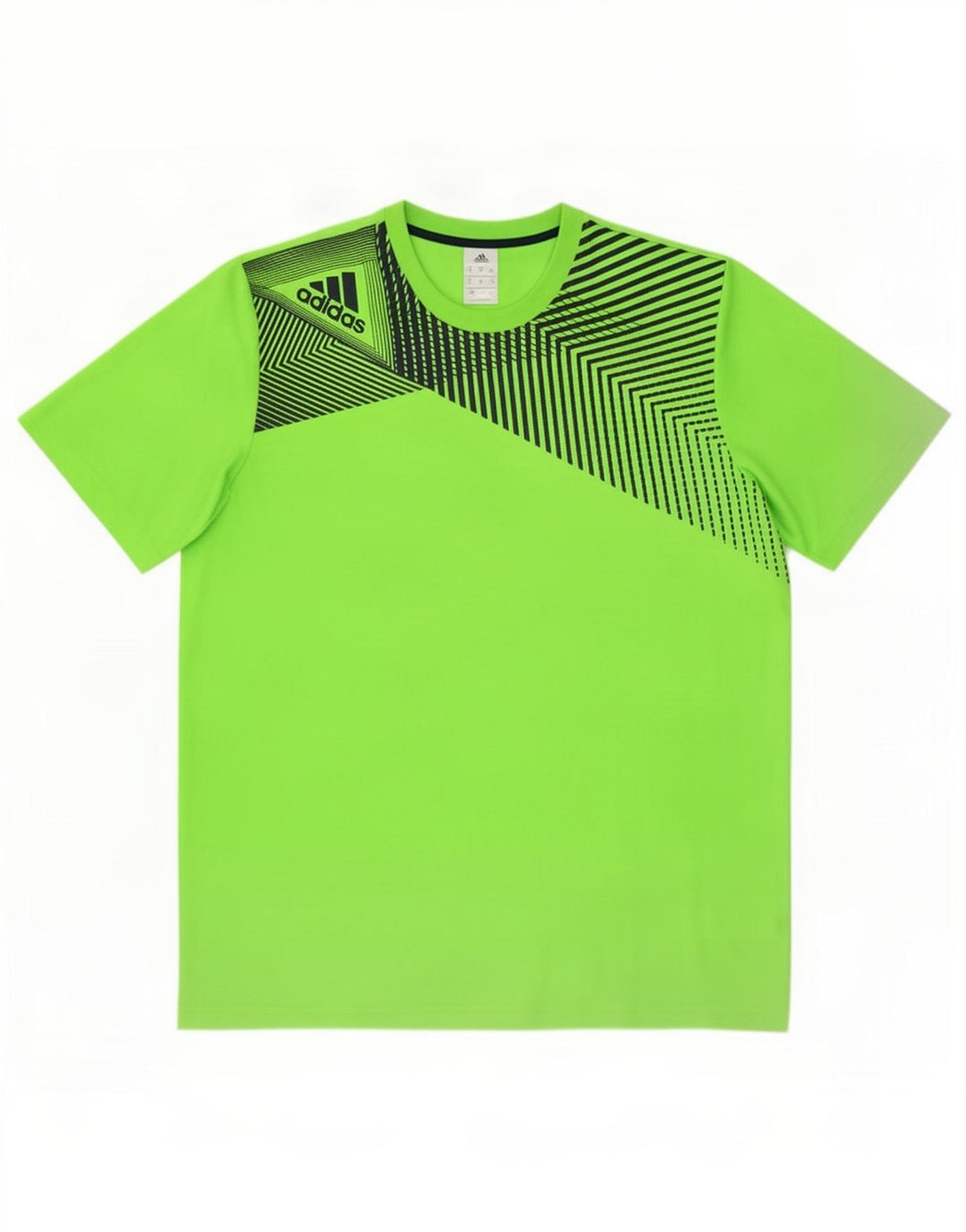 Adidas muška majica kratkih rukava XL zeleni geometrijski poliester