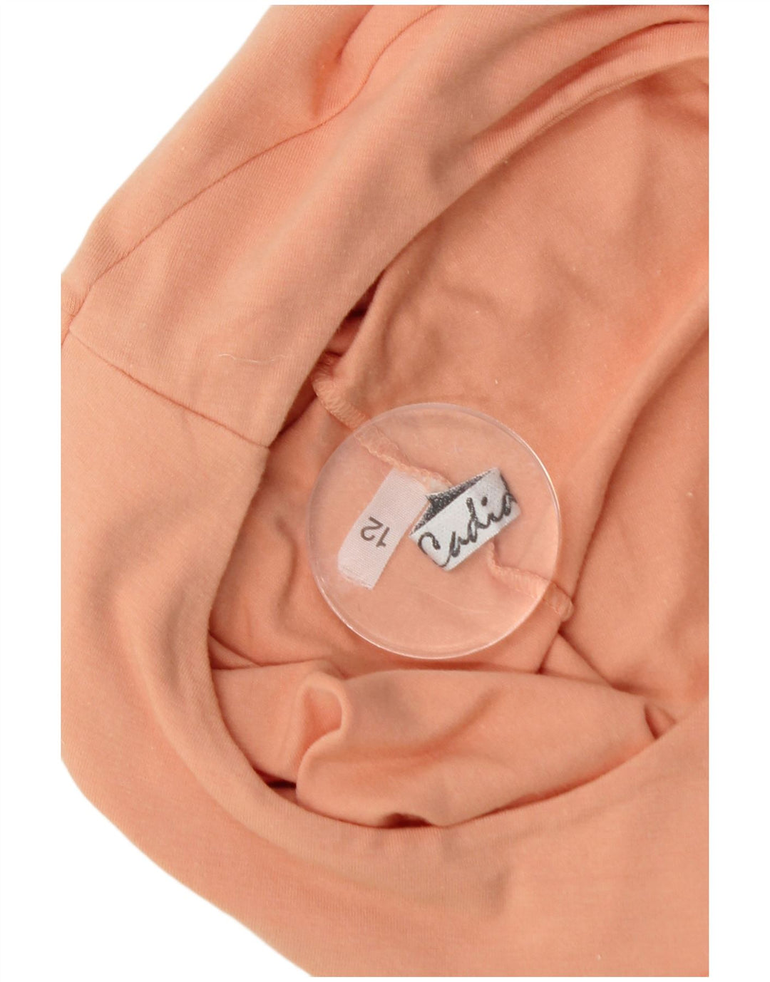 VINTAGE Girls Bodysuit 11-12 Years Orange