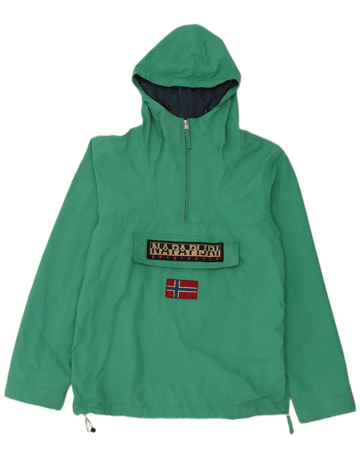 Napapijri ženska anorak jakna s grafičkim motivima UK 14 Srednje zeleni poliamid