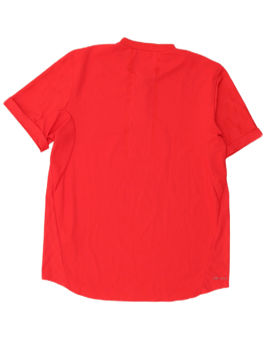 Nike Dri Fit majica kratkih rukava velika crvena poliester