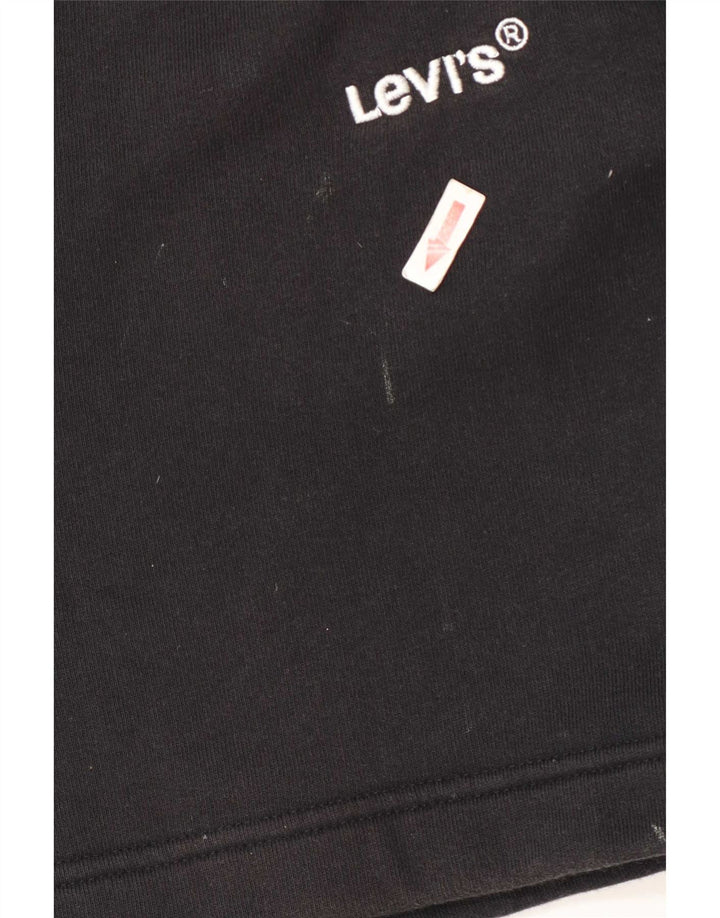 Levi's muške sportske kratke hlače srednje crne