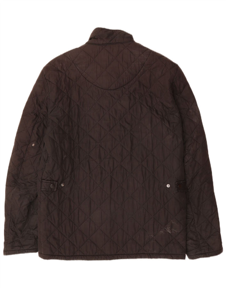 BARBOUR Muška prošivena jakna UK 36 Mala crna
