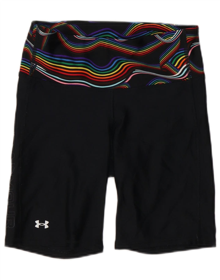Under Armour ženske sportske kratke hlače Heat Gear UK 12 Srednji crni poliester