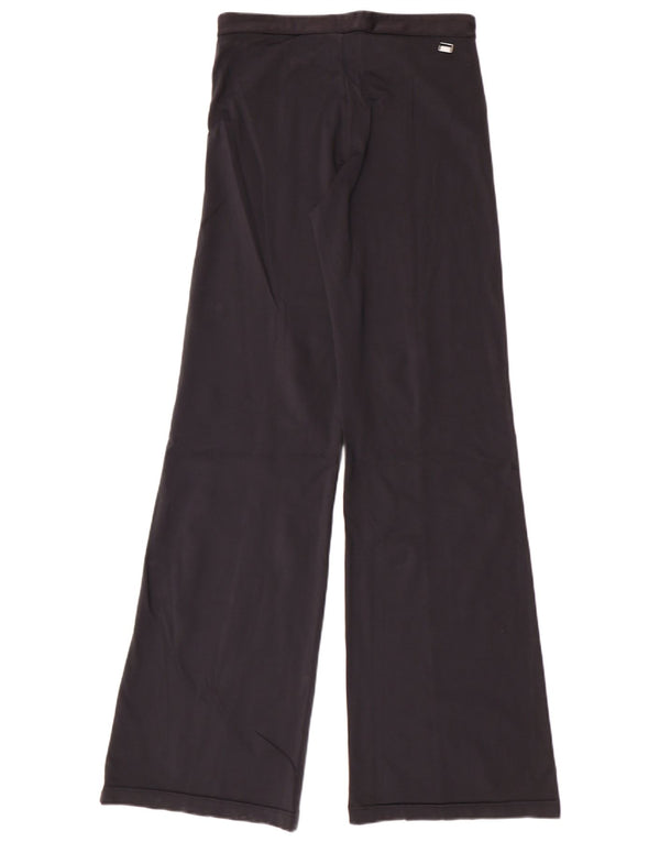 Adidas ženske široke hlače za trenirku UK 14 Srednje crni poliamid