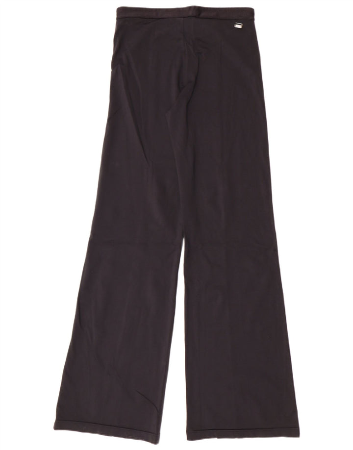 Adidas ženske široke hlače za trenirku UK 14 Srednje crni poliamid