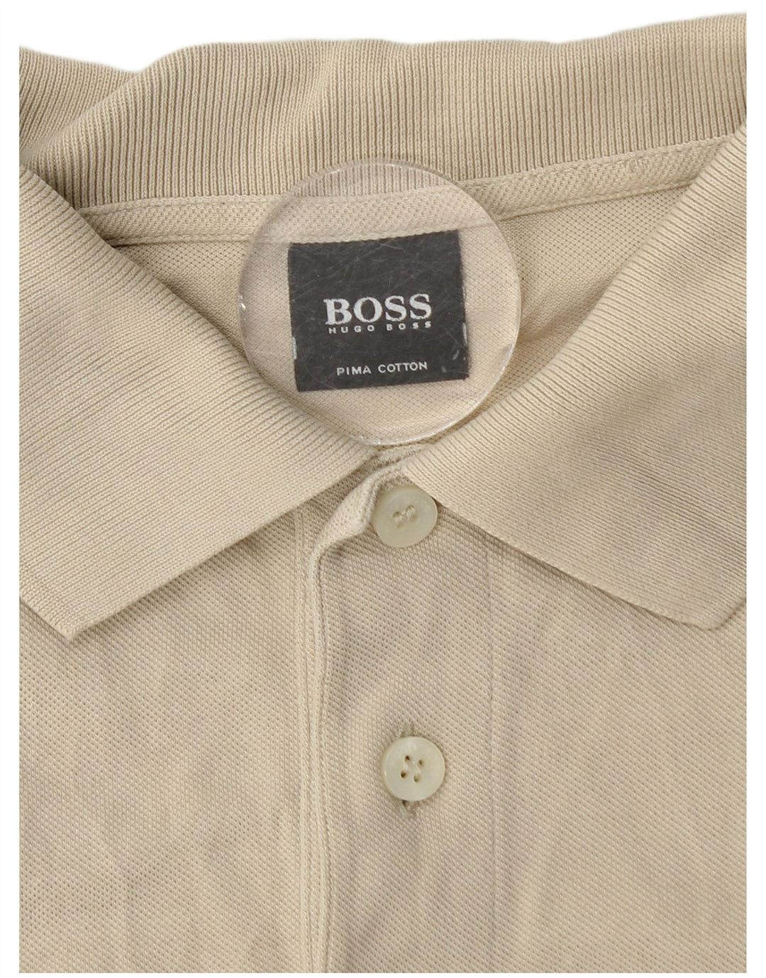 Hugo Boss muška polo majica Medium Beige Cotton Classic