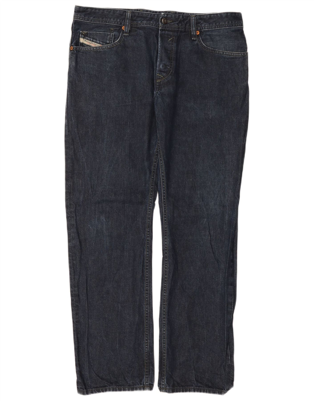 Diesel Mens Waykee Regular Straight Jeans W34 L32 Plavi pamuk