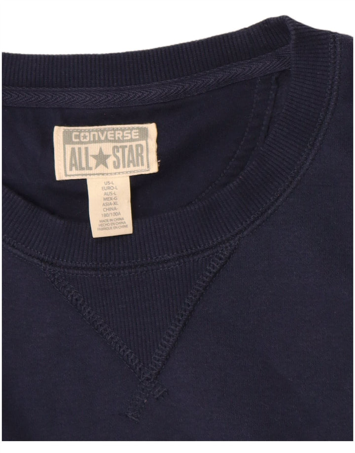 Veliki muški džemper Chuck Taylor, tamnoplavi