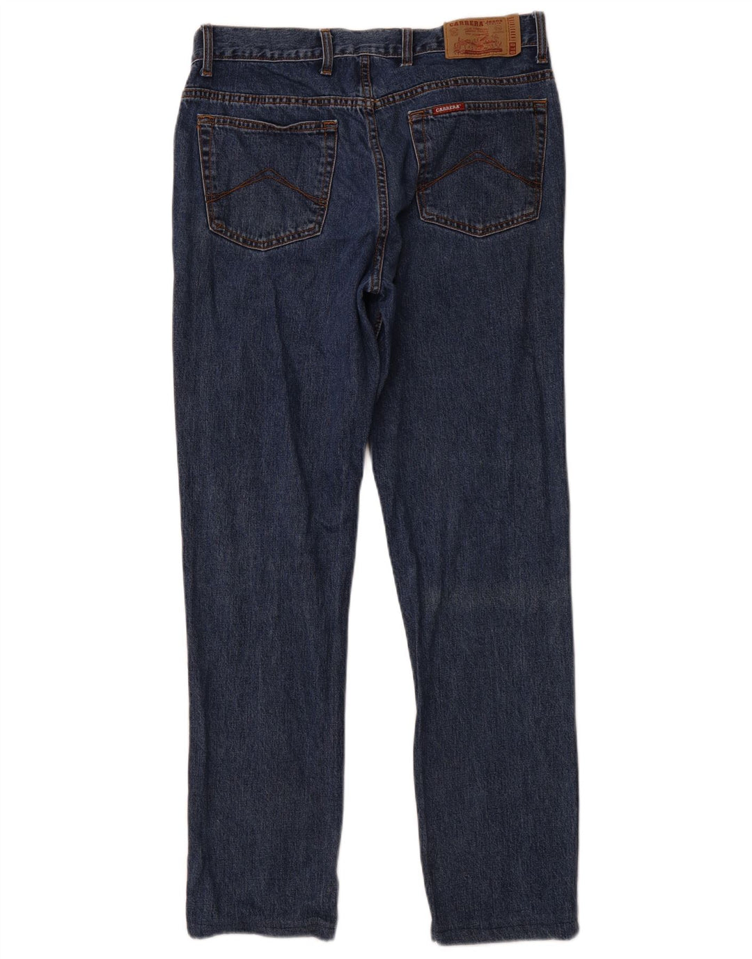 CARRERA Mens 700 Straight Jeans IT 50 Large W34 L30 Mornarsko plavi pamuk