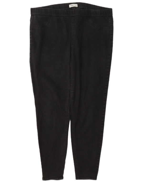 Marks & Spencer ženske jegging traperice UK 20 2XL W42 L27 sivi pamuk