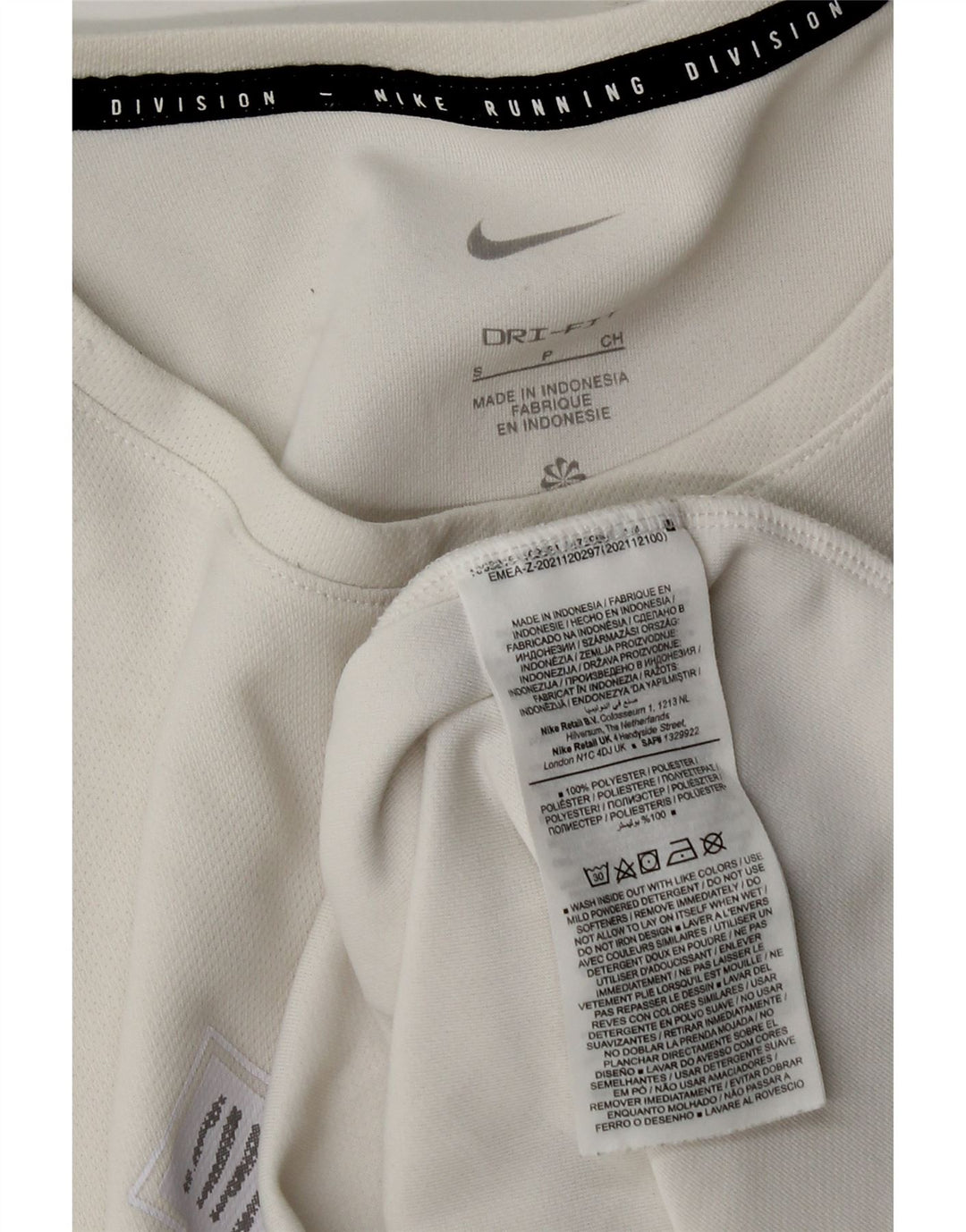 Nike Dri Fit Graphic Majica kratkih rukava Mali bijeli poliester