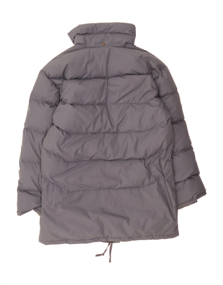 ELHO Mens Padded Coat IT 52 XL Grey Polyester Vintage Elho and Second-Hand Elho from Messina Hembry 