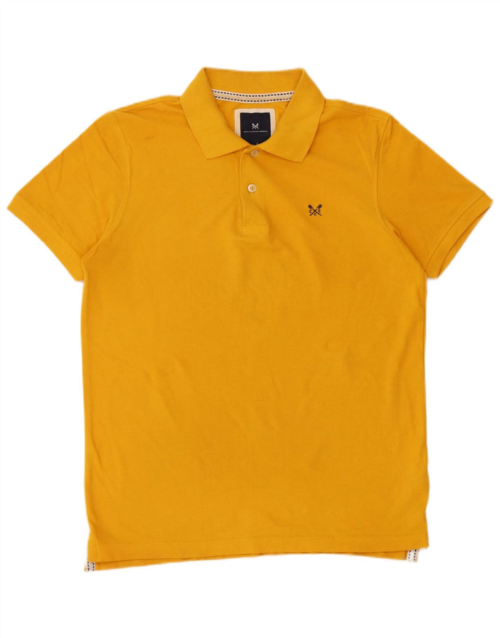 Crew Clothing Muška polo majica Srednje žuti pamuk