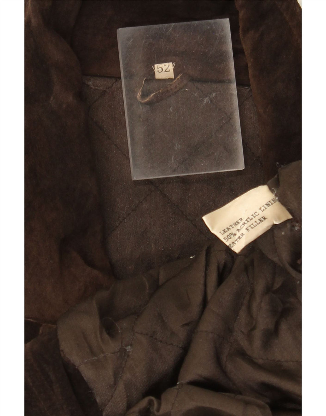 Vintage muška vjetrovka od brušene kože IT 52 XL smeđa koža