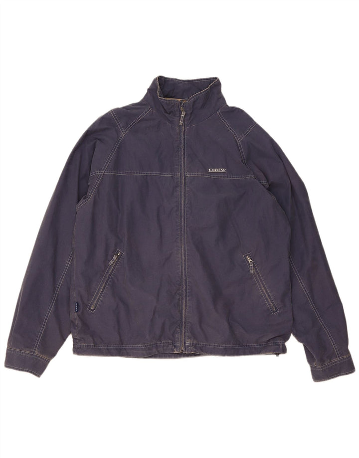 Crew Clothing Muška bomber jakna UK 38 srednje plavi pamuk