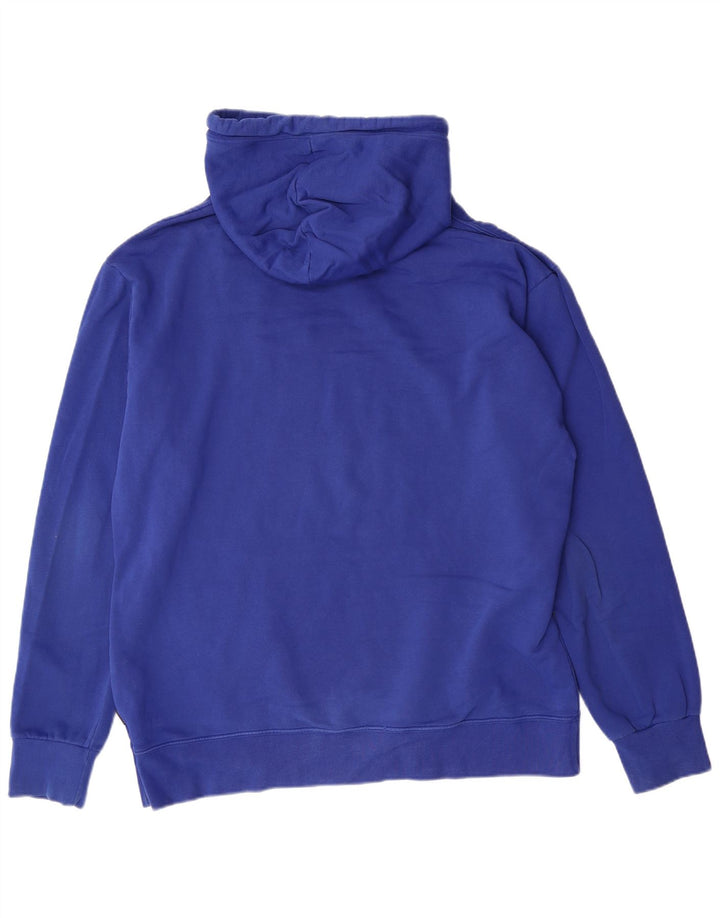 CONVERSE muška majica s kapuljačom s kapuljačom, veliki plavi pamuk