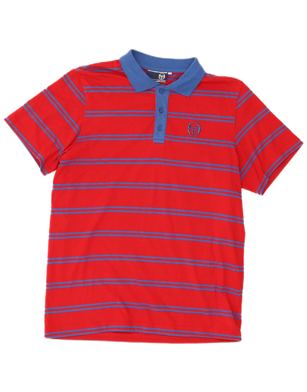 Sergio Tacchini muška polo majica od poliestera velikih crvenih pruga