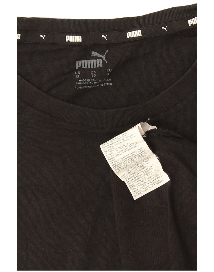 Puma muška majica XL crni pamuk