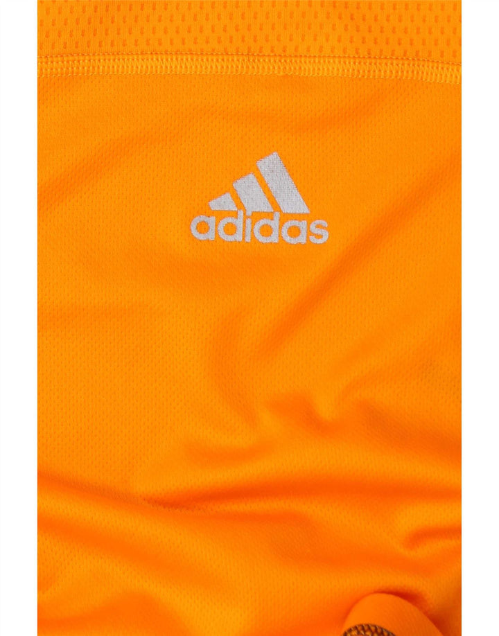Adidas muška majica kratkih rukava srednje narančaste boje