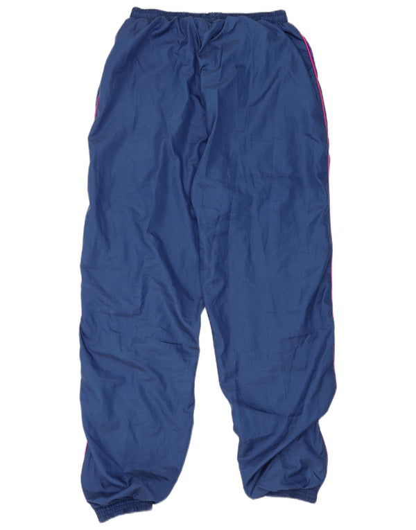 Vintage muške trenirke Hlače Joggers Veliki tamnoplavi poliester