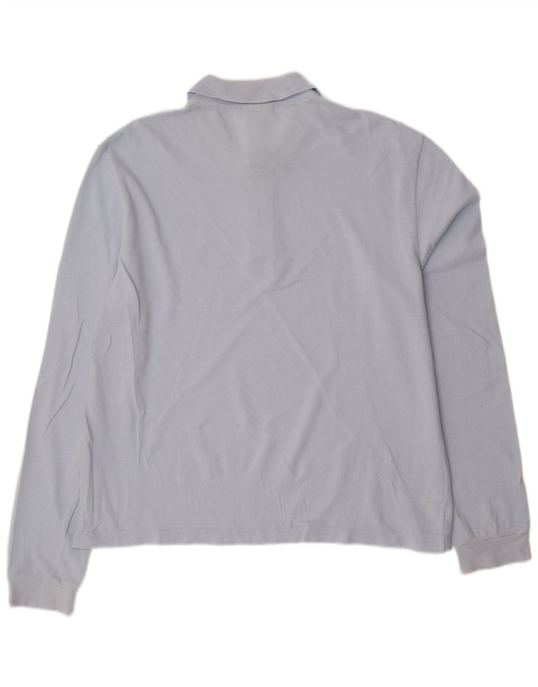 LACOSTE muška polo majica dugih rukava, veličina 4, srednje plavi pamuk